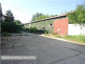 Hala depozitare cu acces TIR 200 mp de inchiriat in Sibiu