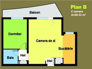 Apartament NOU 2 camere  cartier Hipodrom Sibiu