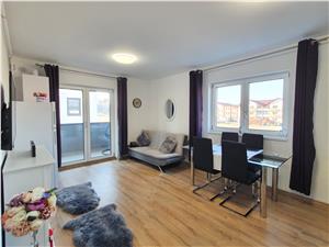 Apartament de lux mobilat etajul 1 Cisnadiei