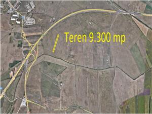 Teren 9300 mp de vanzare in Sibiu zona calea Surii Mici  Autostrada