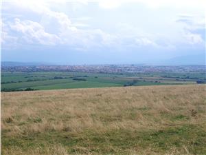 Teren 7000 mp la Drotleff cu panorama orasului Sibiu
