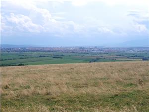 Teren 7000 mp la Drotleff cu panorama orasului Sibiu