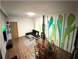 Apartament la vila cu terasa si curte proprie pe Cl. Cisnadiei