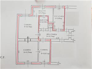 Apartament 3 camere de vanzare in centru istoric Sibiu