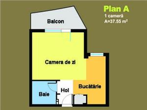 Apartament 2 camere in bloc nou cartier Hipodrom Sibiu